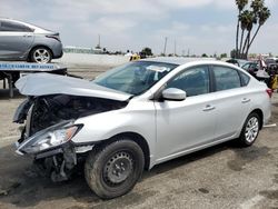 Vehiculos salvage en venta de Copart Van Nuys, CA: 2017 Nissan Sentra S