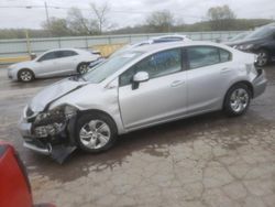 Honda salvage cars for sale: 2013 Honda Civic LX