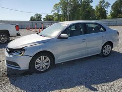 Salvage cars for sale at Gastonia, NC auction: 2017 Volkswagen Jetta S