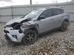 Salvage cars for sale from Copart Wayland, MI: 2016 Toyota Rav4 SE