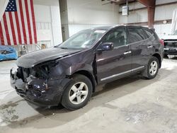 Salvage cars for sale at Leroy, NY auction: 2013 Nissan Rogue S