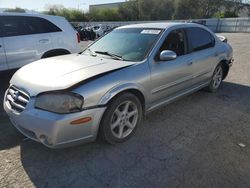 Salvage cars for sale at Las Vegas, NV auction: 2003 Nissan Maxima GLE