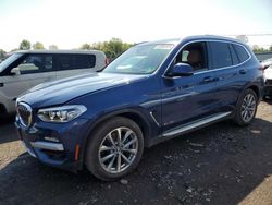 BMW X3 salvage cars for sale: 2018 BMW X3 XDRIVE30I