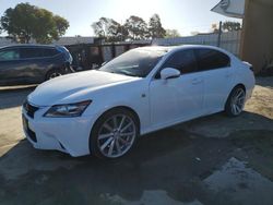 Salvage cars for sale at Hayward, CA auction: 2015 Lexus GS 350