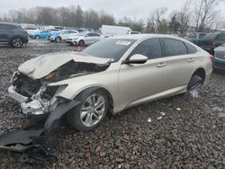 Salvage cars for sale at Chalfont, PA auction: 2020 Honda Accord LX