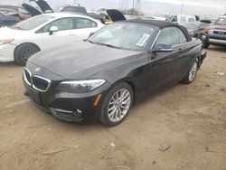 Salvage cars for sale from Copart Elgin, IL: 2016 BMW 228 XI Sulev