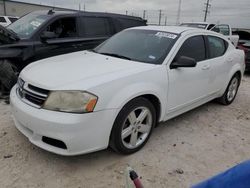 Salvage cars for sale from Copart Haslet, TX: 2012 Dodge Avenger SE