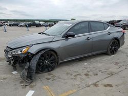 Salvage cars for sale at Grand Prairie, TX auction: 2022 Nissan Altima SR