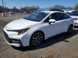 Salvage cars for sale at East Granby, CT auction: 2020 Toyota Corolla SE