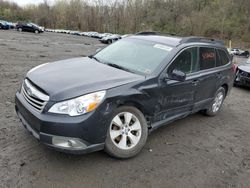 Salvage cars for sale at Marlboro, NY auction: 2012 Subaru Outback 2.5I Limited