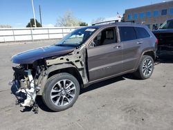 Jeep Grand Cherokee Vehiculos salvage en venta: 2018 Jeep Grand Cherokee Overland