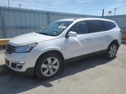 Salvage cars for sale at Dyer, IN auction: 2016 Chevrolet Traverse LT
