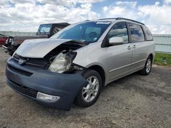 Toyota Sienna xle Vehiculos salvage en venta: 2004 Toyota Sienna XLE