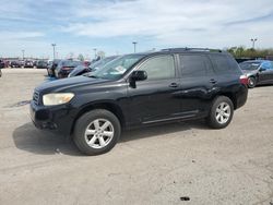 Salvage cars for sale at Indianapolis, IN auction: 2009 Toyota Highlander