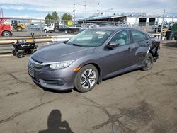 Salvage cars for sale at Denver, CO auction: 2016 Honda Civic LX