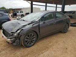 Salvage cars for sale from Copart Tanner, AL: 2015 Honda Civic LX