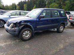 Salvage cars for sale from Copart Arlington, WA: 1999 Honda CR-V LX