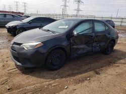 Salvage cars for sale at Elgin, IL auction: 2014 Toyota Corolla L