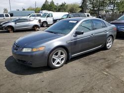 Salvage cars for sale from Copart Denver, CO: 2005 Acura TL