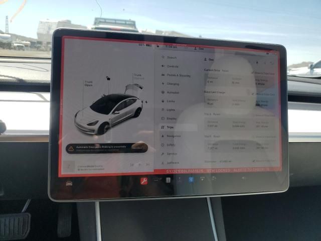 2020 Tesla Model 3