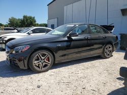Salvage cars for sale from Copart Apopka, FL: 2021 Mercedes-Benz C 43 AMG