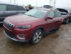 Jeep salvage cars for sale: 2019 Jeep Cherokee Limited