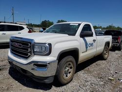 Salvage trucks for sale at Montgomery, AL auction: 2017 GMC Sierra C1500