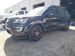 Salvage cars for sale from Copart Jacksonville, FL: 2017 Ford Explorer Sport