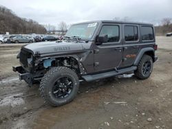 Salvage cars for sale from Copart Marlboro, NY: 2021 Jeep Wrangler Unlimited Sport