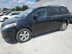 Toyota Sienna LE salvage cars for sale: 2017 Toyota Sienna LE