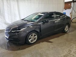 Vehiculos salvage en venta de Copart Ebensburg, PA: 2016 Chevrolet Cruze LT