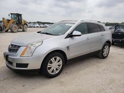 Salvage cars for sale at San Antonio, TX auction: 2010 Cadillac SRX Luxury Collection