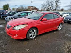 Salvage cars for sale at New Britain, CT auction: 2005 Toyota Camry Solara SE