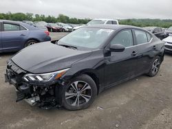 Salvage cars for sale at Cahokia Heights, IL auction: 2021 Nissan Sentra SV