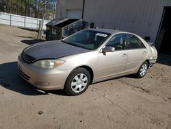 Toyota Camry salvage cars for sale: 2003 Toyota Camry LE