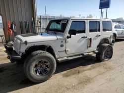 Jeep Wrangler salvage cars for sale: 2012 Jeep Wrangler Unlimited Sahara