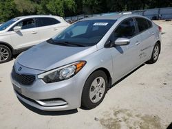Salvage cars for sale at Ocala, FL auction: 2015 KIA Forte LX
