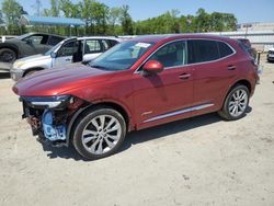 Salvage cars for sale at Spartanburg, SC auction: 2022 Buick Envision Avenir