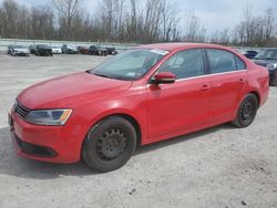 Salvage cars for sale from Copart Leroy, NY: 2013 Volkswagen Jetta SE