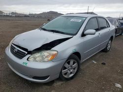 Salvage cars for sale from Copart North Las Vegas, NV: 2005 Toyota Corolla CE