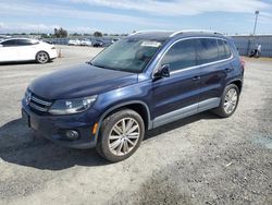 Volkswagen salvage cars for sale: 2015 Volkswagen Tiguan S