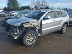 Salvage cars for sale at Finksburg, MD auction: 2015 Jeep Grand Cherokee Limited