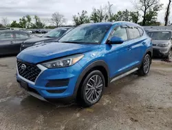 Salvage cars for sale at Bridgeton, MO auction: 2019 Hyundai Tucson Limited