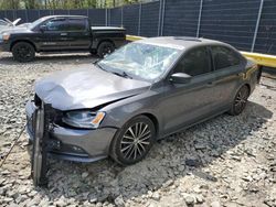 Salvage cars for sale at Waldorf, MD auction: 2016 Volkswagen Jetta Sport