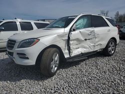 Mercedes-Benz salvage cars for sale: 2015 Mercedes-Benz ML 350 4matic