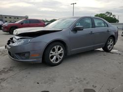 Salvage cars for sale at Wilmer, TX auction: 2012 Ford Fusion SE