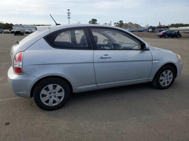 2010 Hyundai Accent Blue