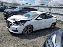 Salvage cars for sale from Copart Albany, NY: 2020 Nissan Sentra SV