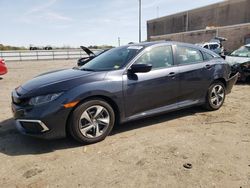 Honda salvage cars for sale: 2019 Honda Civic LX