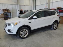 Salvage cars for sale at Wayland, MI auction: 2018 Ford Escape SEL